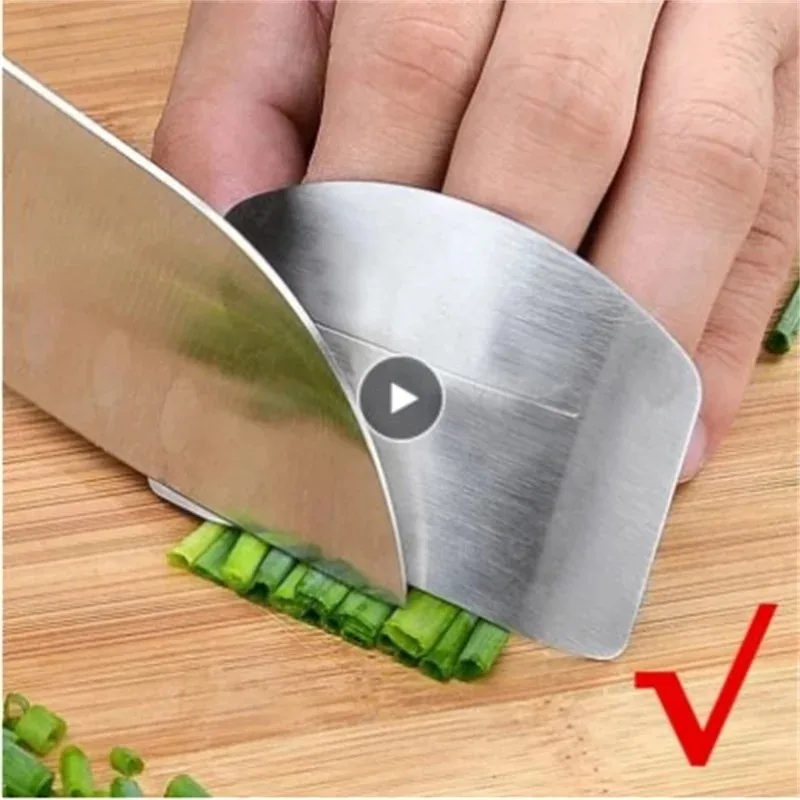 Cortador de Verduras con Protector de Dedos – Seguridad en Cocina - imagen 3