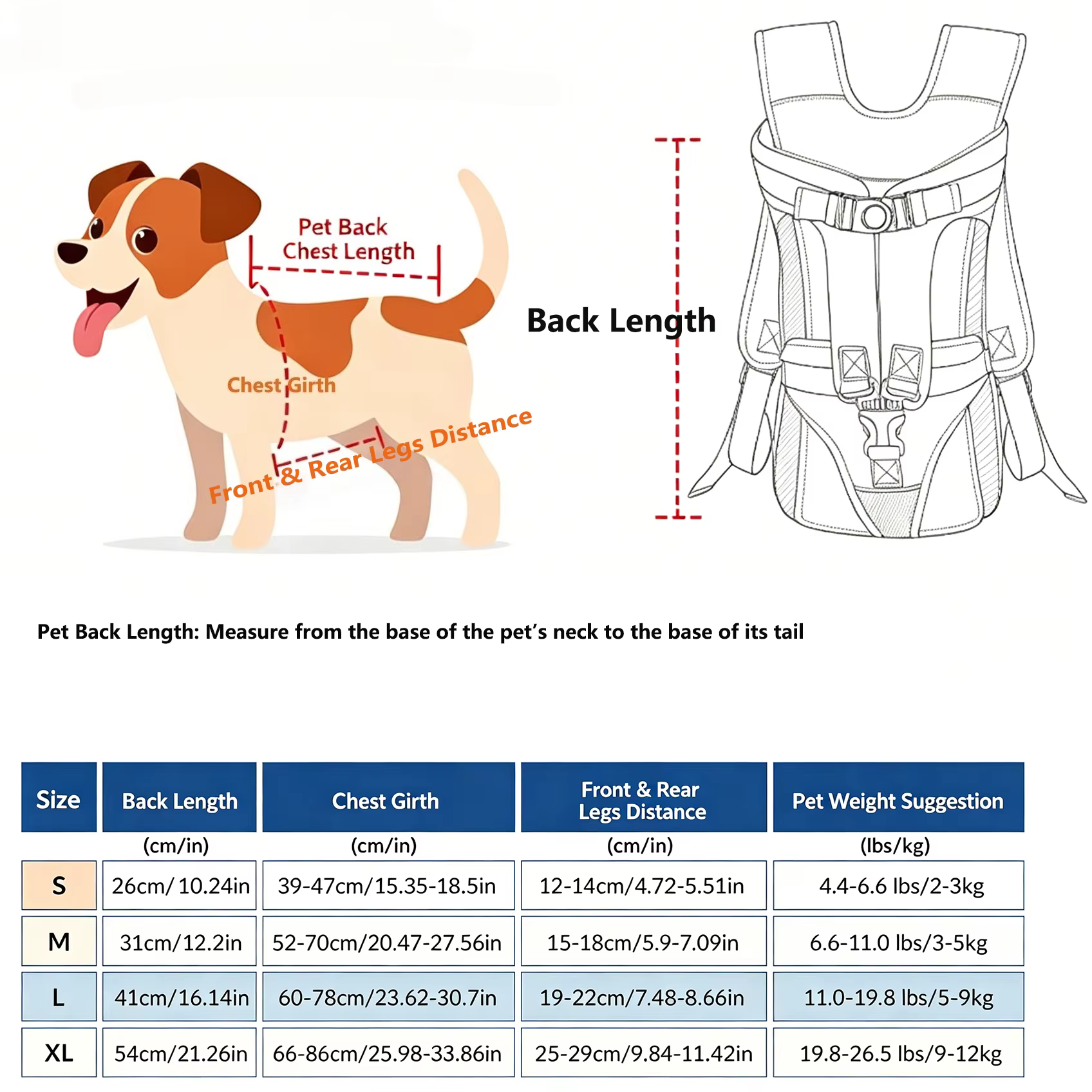 Mochila transportadora transpirable para perros, viajes al aire libre - imagen 5