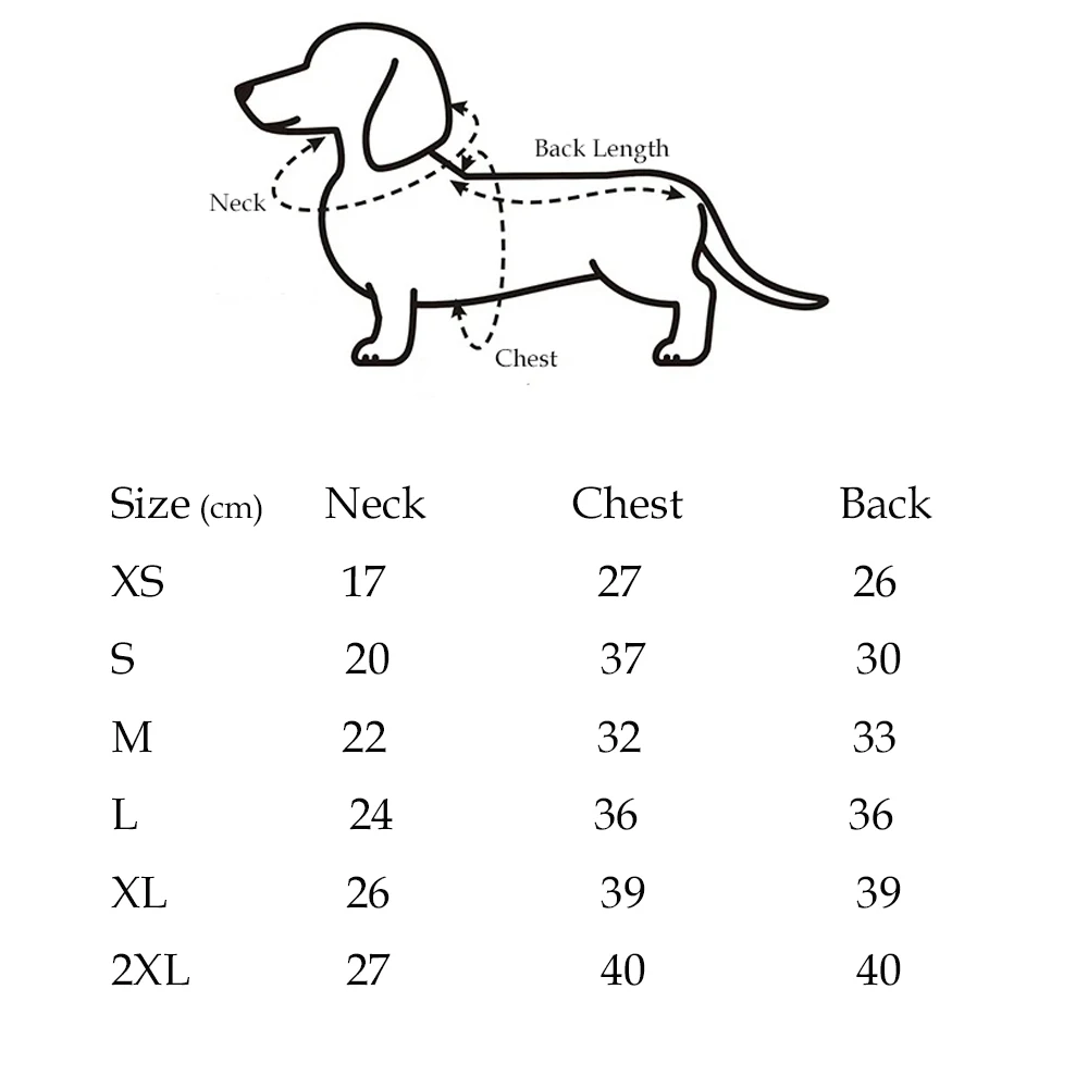 Abrigo interior suave para dachshund, vista frontal