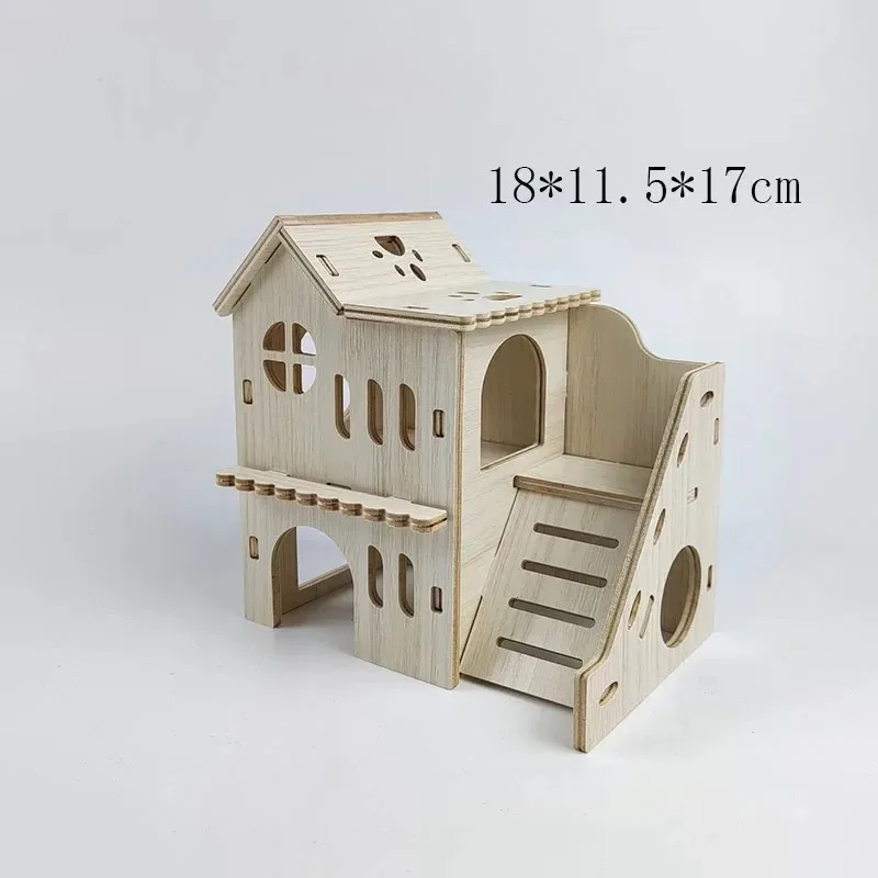 Casa de madera estilo cabaña