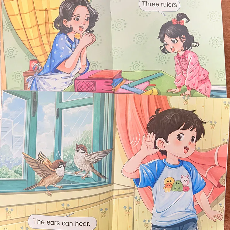 Serie de libros ilustrados inglés-español para preescolar con audio - imagen 5