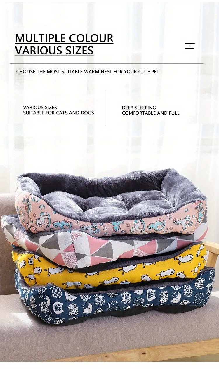 Cama de perro con cojín