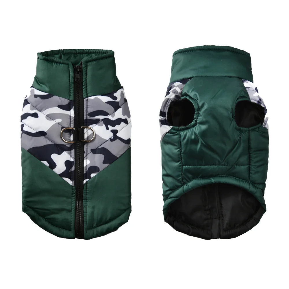 Chaqueta invierno impermeable viento perros pequeños medianos Bulldog Pug - imagen 3
