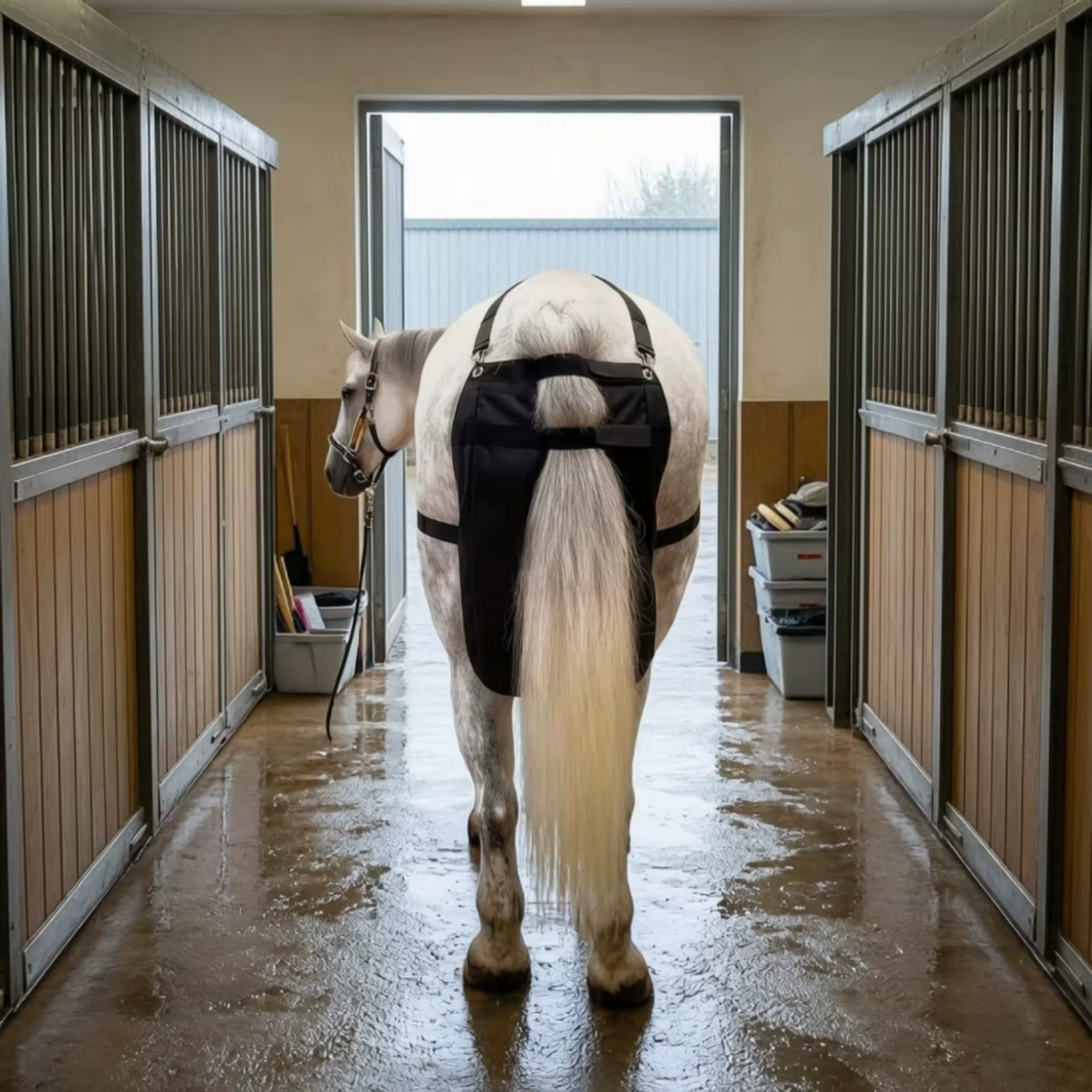 Bolsa Recoge Caca de Caballo Portátil – Resistente a Fugas para Establos y Paseos - imagen 5