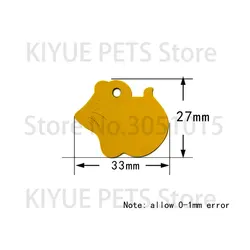 Placas de identificación personalizadas para perros pequeños y gatos