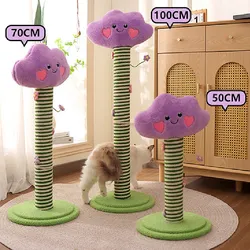 Torre juegos gatos con rascador sisal y plataformas