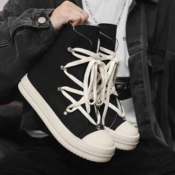 Botas Casuales de Lona para Hombre con Suela Antideslizante – Otoño