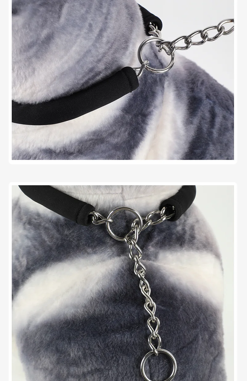 Collar antipull de acero inoxidable para perros, sin apriete en el pelo - imagen 4