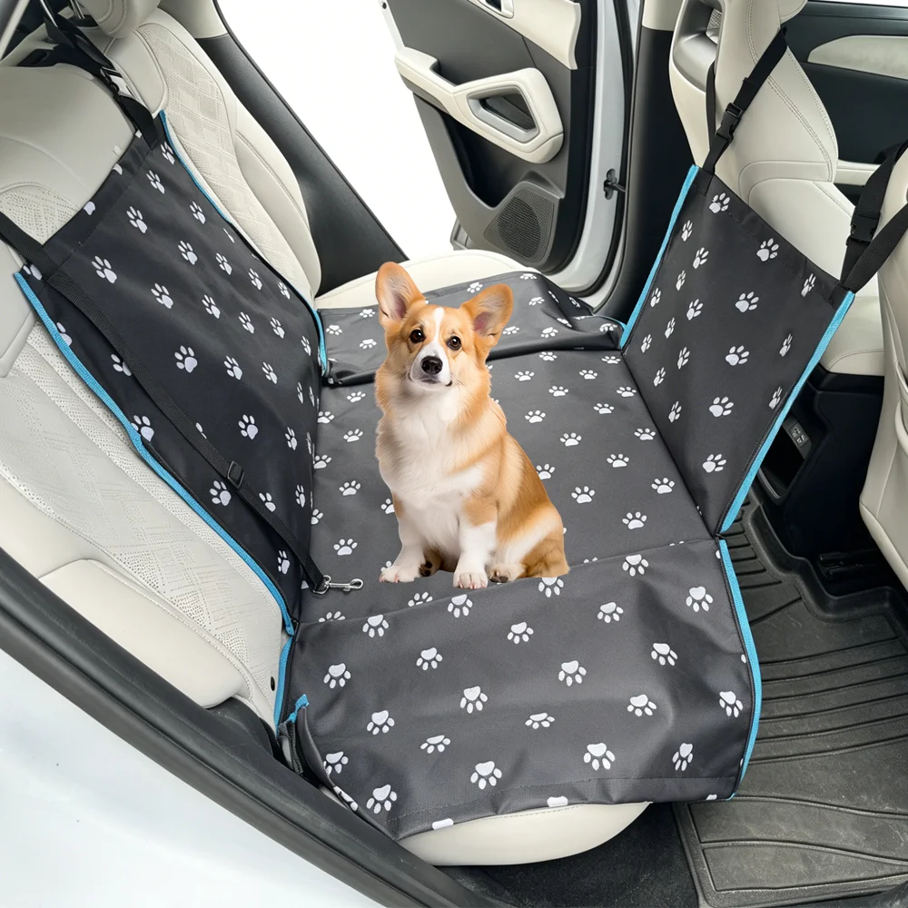 Silla de Auto para Mascotas – Cesta Trasera con Cojín Reforzado - imagen 5
