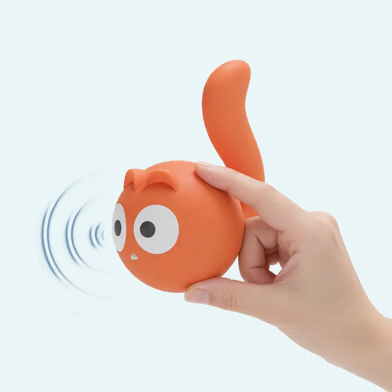 Juguete masticar con sonido para gatos y perros – bola interactiva - imagen 3
