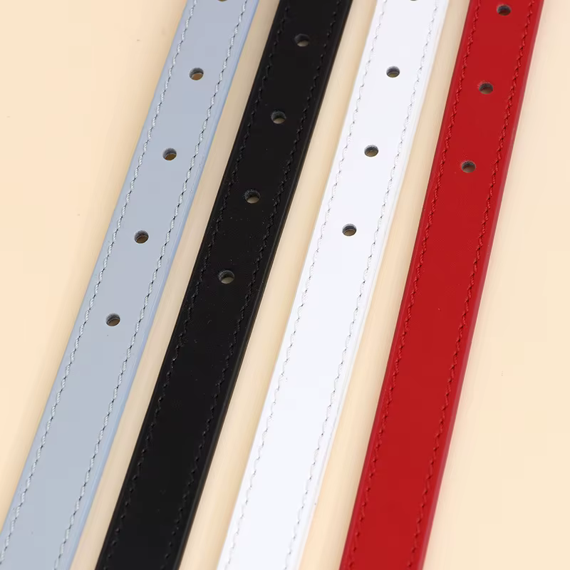Collar de cuero para perros pequeños y medianos ajustable antipull - imagen 2