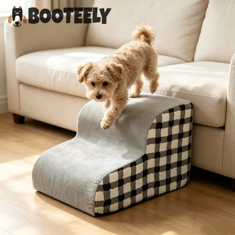Escalera suave para perros pequeños – Rampa antideslizante - imagen 3