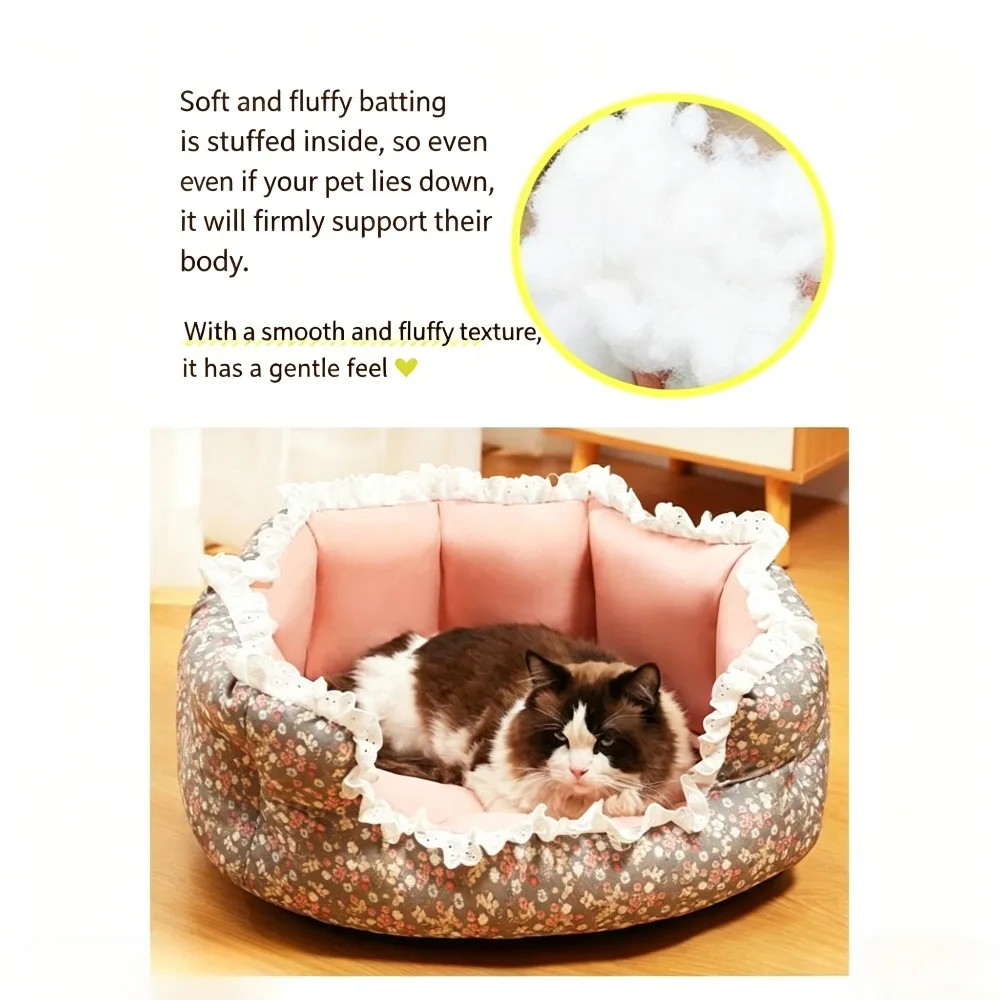 Cama suave antiarañazos para gatos y perros pequeños, lavable - imagen 4