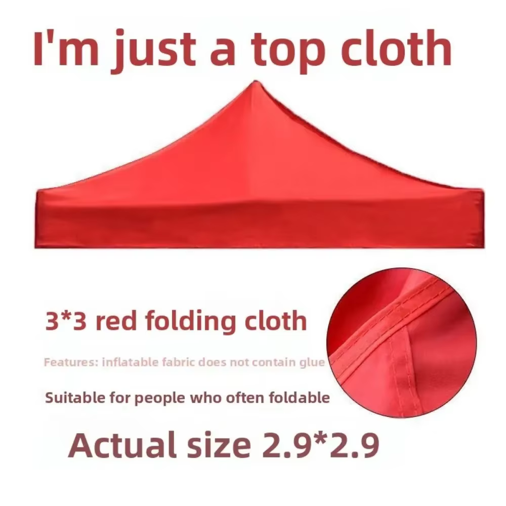 Lona de repuesto impermeable con protección UV para carpa cuadrada exterior - imagen 2