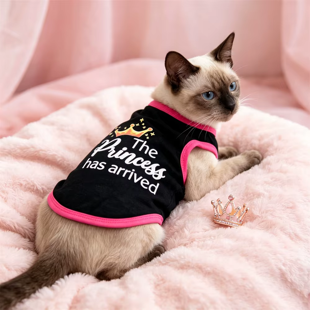 Camiseta sin mangas Sphynx para gatos verano - imagen 5