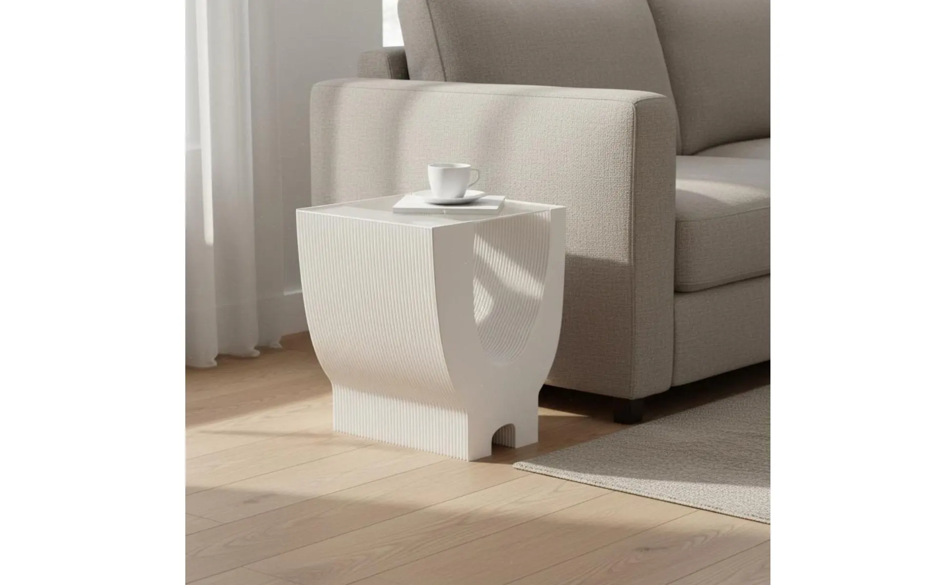 Mesa auxiliar plegable, superficie