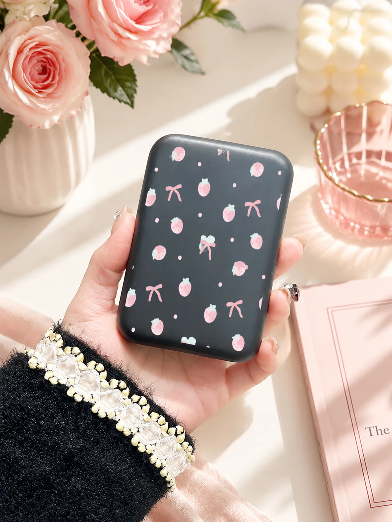 Funda Protectora TPU Negra para Banco de Energía MagSafe Apple - imagen 3