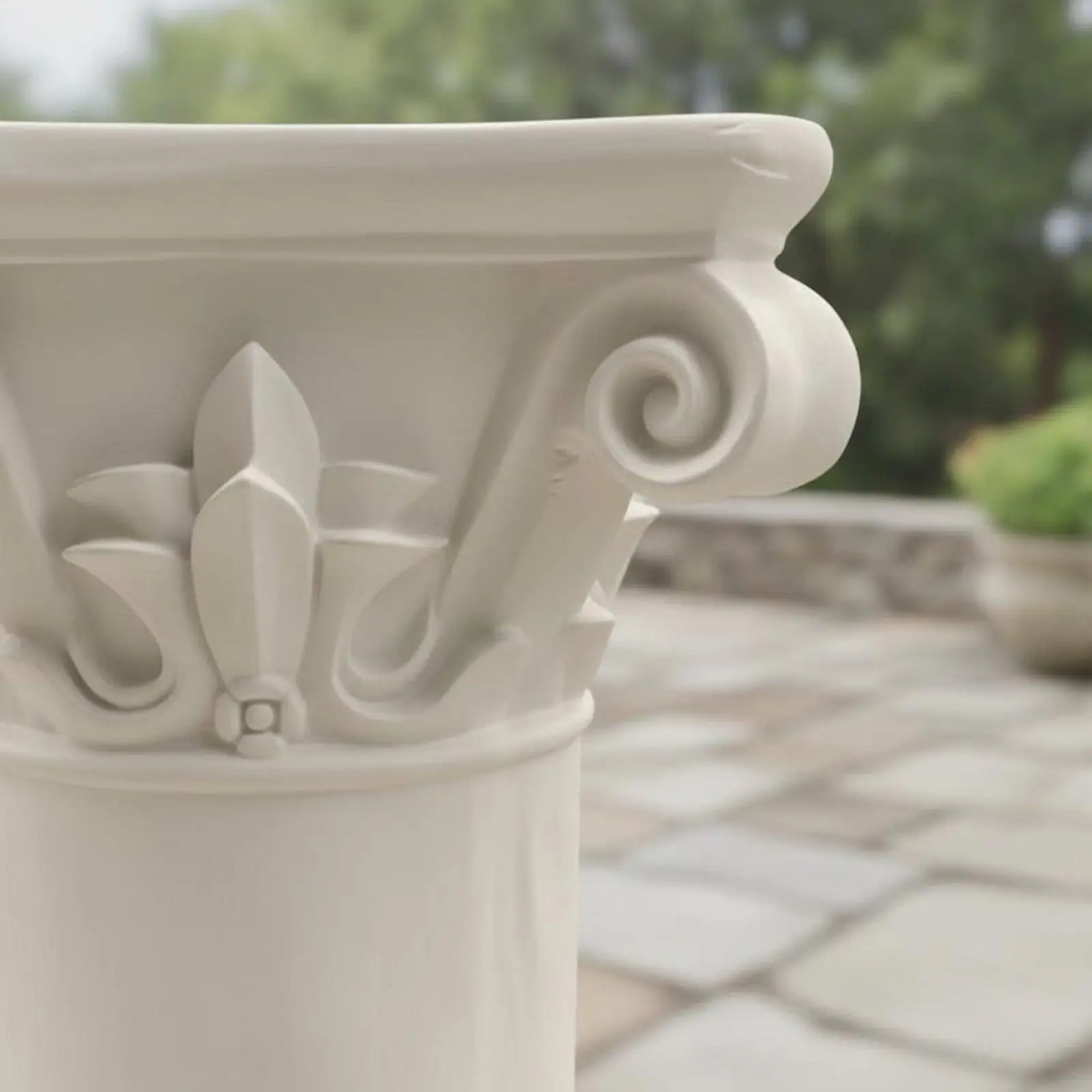 Columna Decorativa Romana de Resina para Jardín y Exteriores - imagen 3