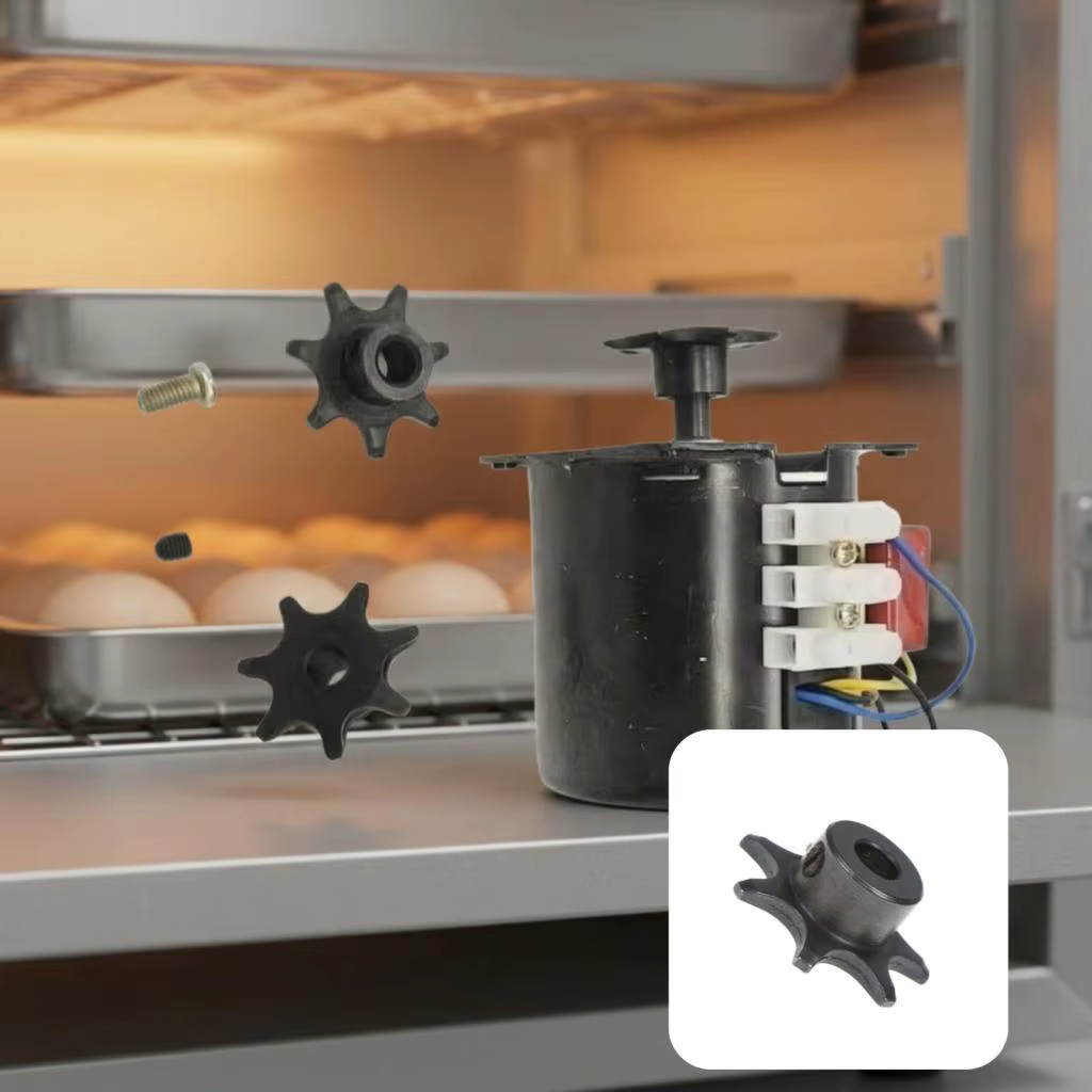 Motor de volteo de huevos para incubadora hatcher – Silencioso - imagen 3