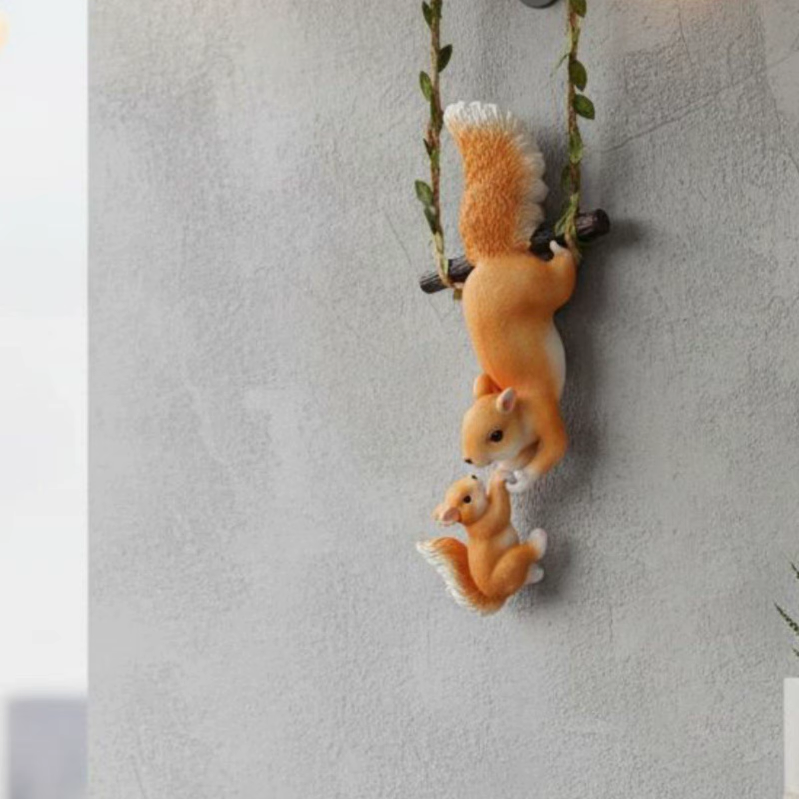 Figura decorativa de ardilla para jardín y exterior - imagen 2