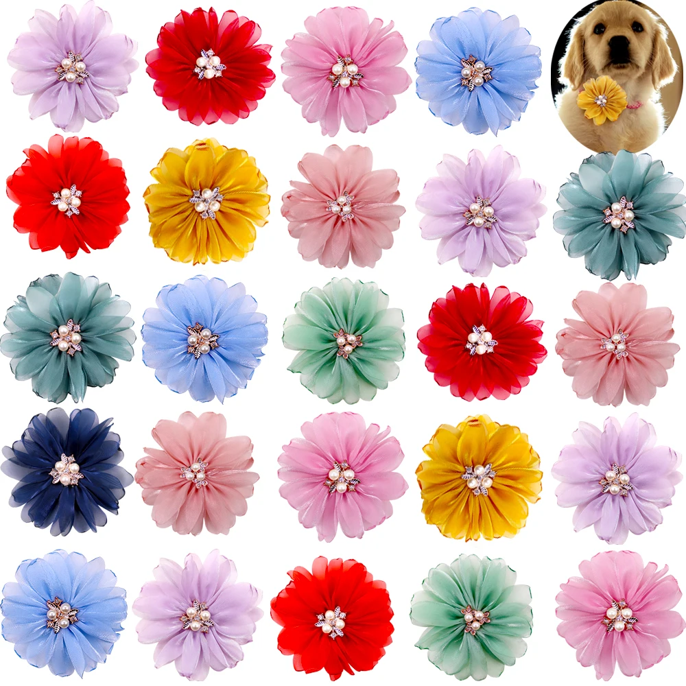 Collares para perros con lazos removibles y bandas elásticas