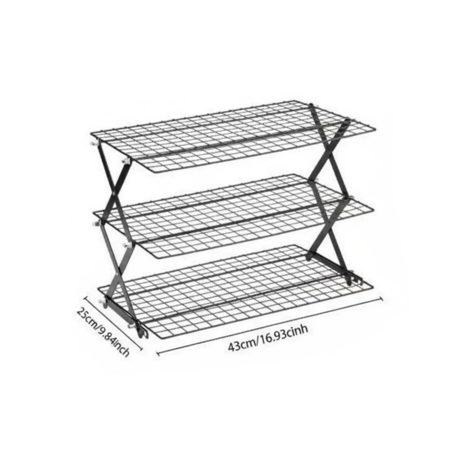 Rejilla apilable para enfriar galletas y repostería - imagen 4