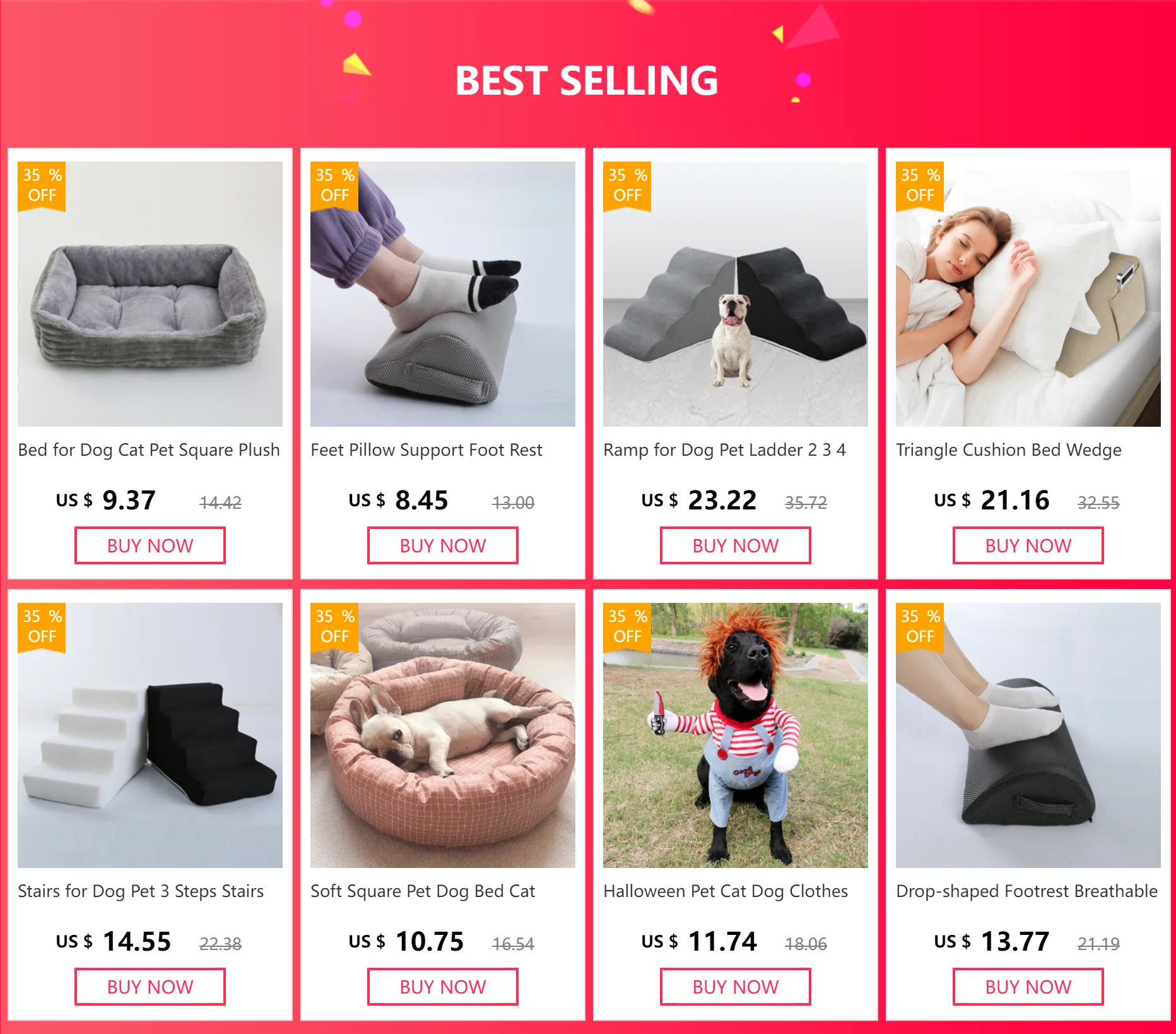 Escaleras de esponja para perros y gatos en diferentes configuraciones
