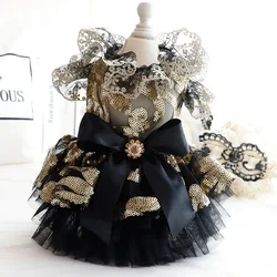 Vestido de princesa para gatos y perros pequeños – Ideal boda