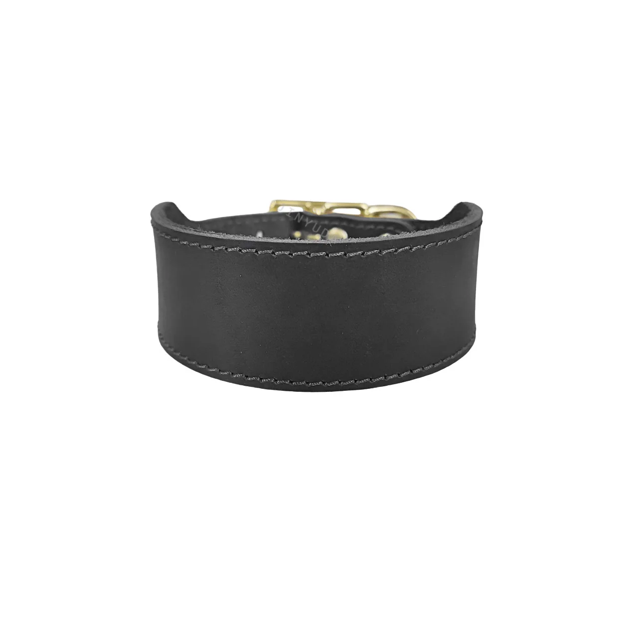 Collar de cuero ajustable y resistente para perros medianos y grandes - imagen 2