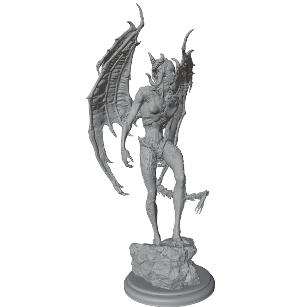 Figura de anime en miniatura sin montar ni pintar - imagen 4