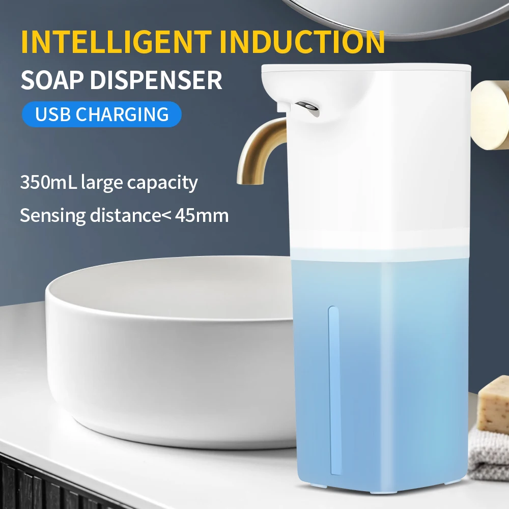 Dispensador automático de jabón de inducción líquida de espuma