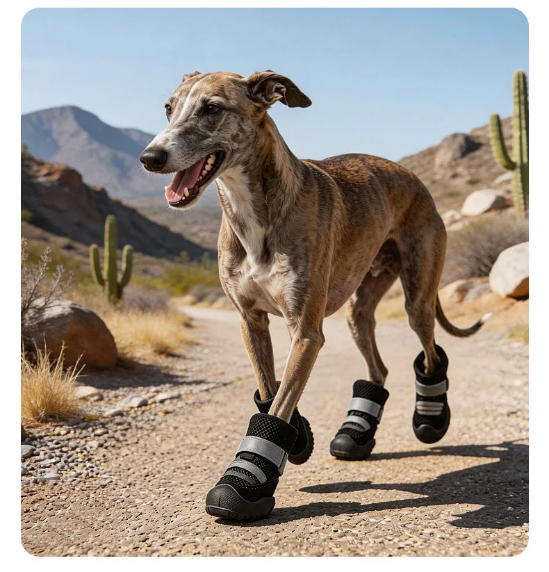 Botines para perros antideslizantes transpirables reflectantes - imagen 3