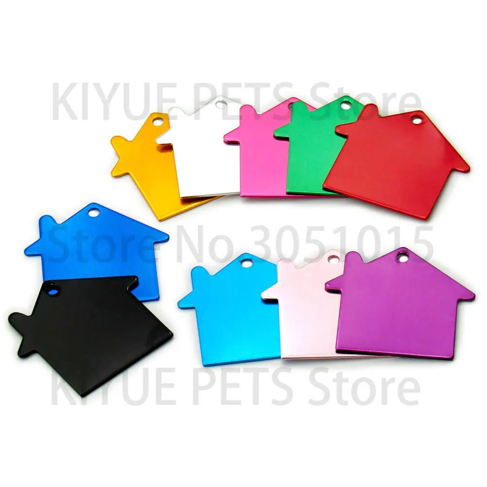 Placa de identificación personalizable aluminio para gatos y perros - imagen 5
