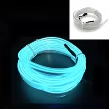 Rincón relajante con luz azul