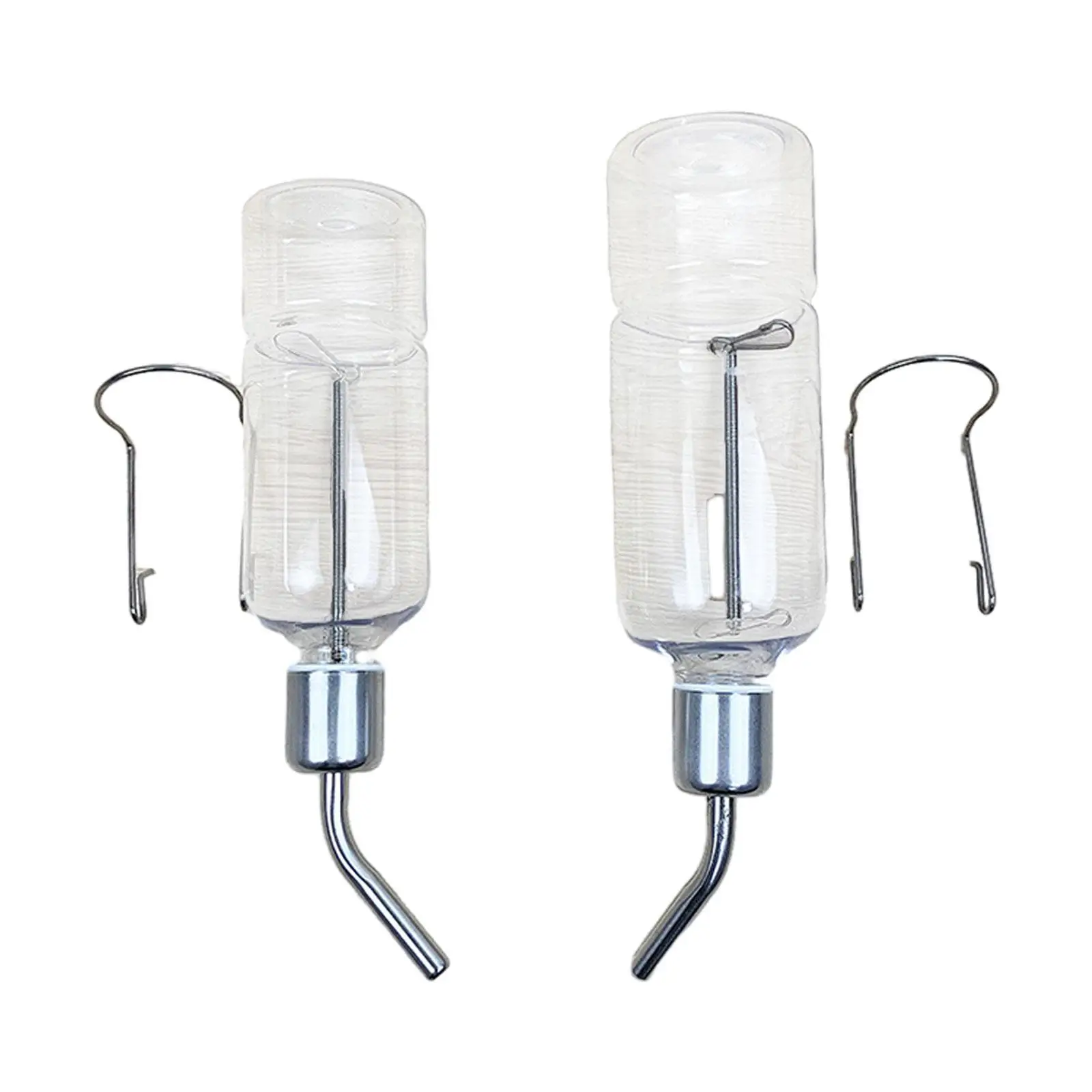 Bebedero Colgable para Conejos y Hámsters de Acero Inoxidable - imagen 2