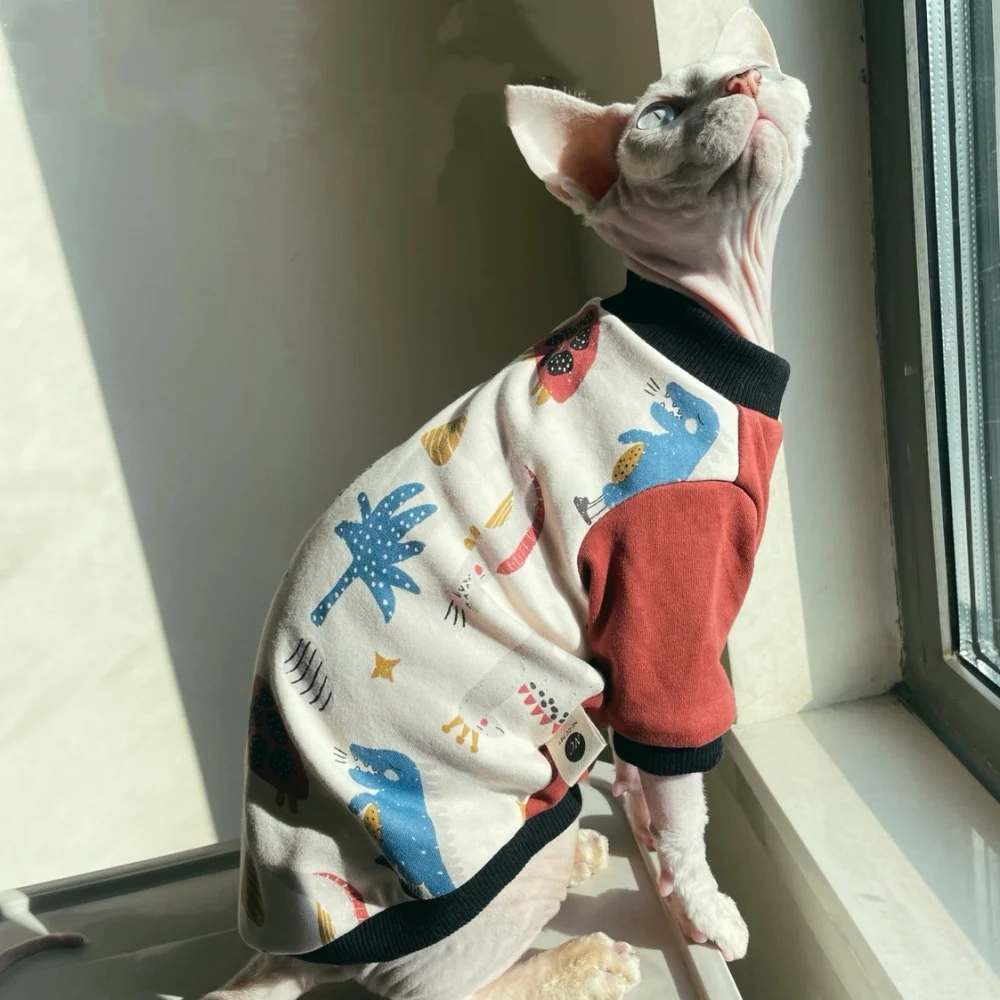 Sudadera roja para Devon Rex