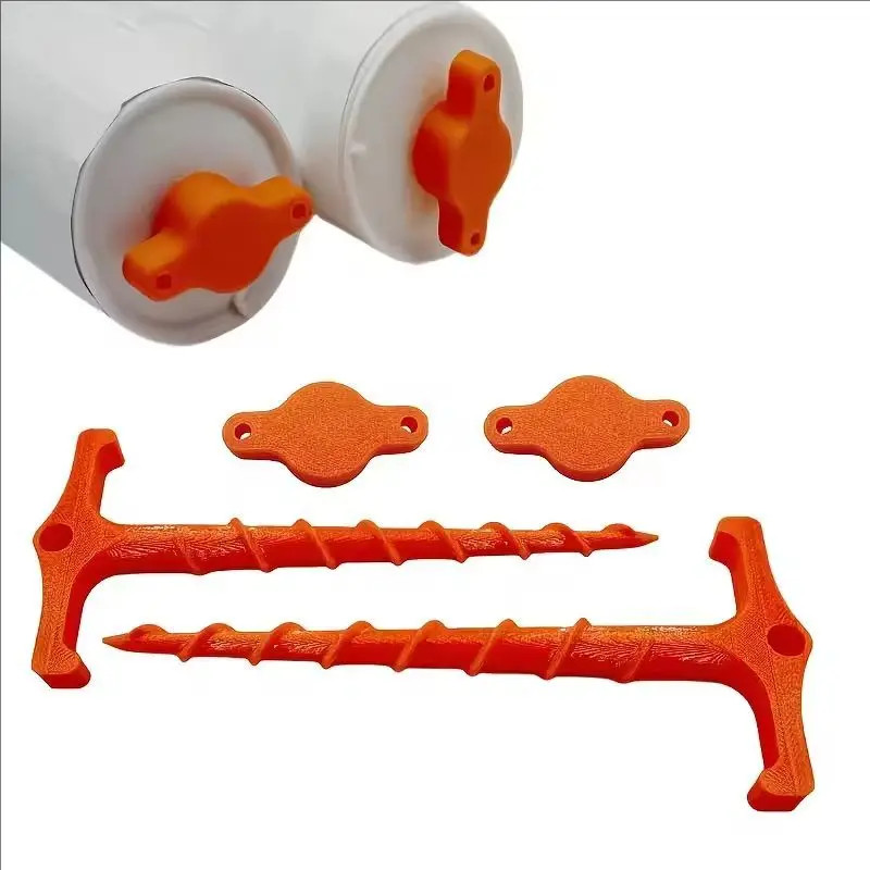 Limpiador de boquillas de silicona con tapa para pegamento - imagen 2