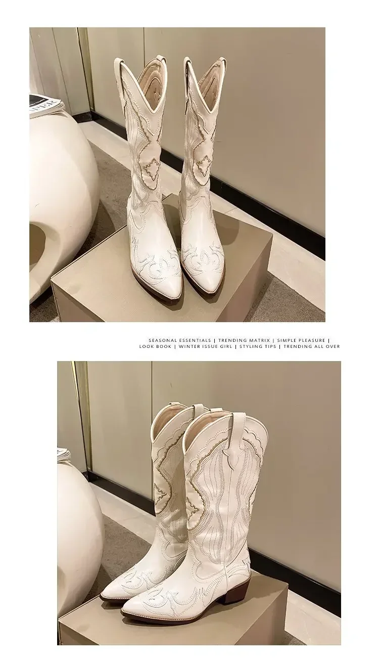 Botas vaqueras TULX combinadas con jeans