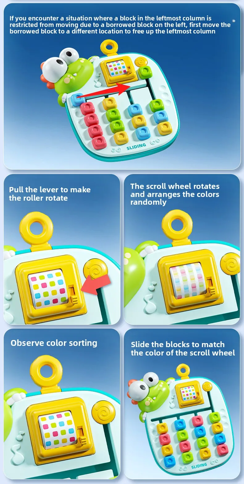 Set educativo para guardar y usar