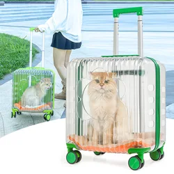 Carriola transportín gatos y perros: gran capacidad para viajes