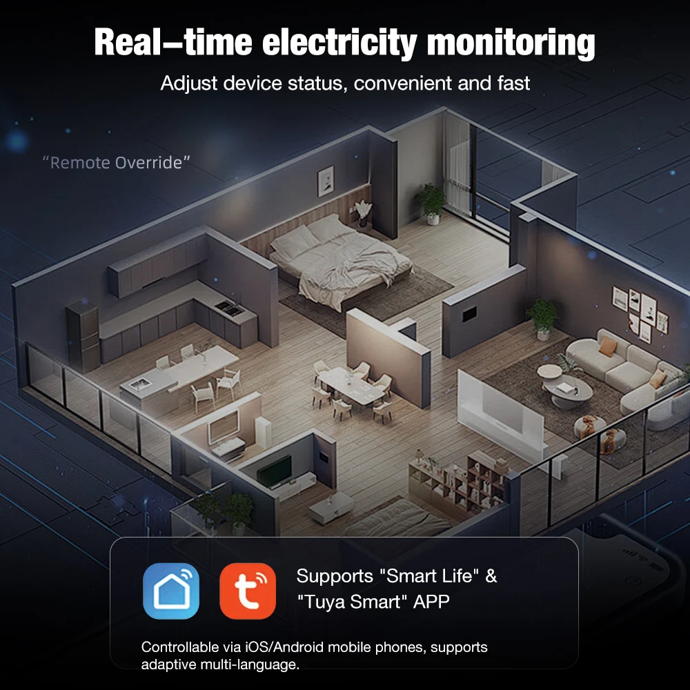 Enchufe Inteligente WiFi con Medidor de Energía – Control Remoto y Bajo Consumo - imagen 5