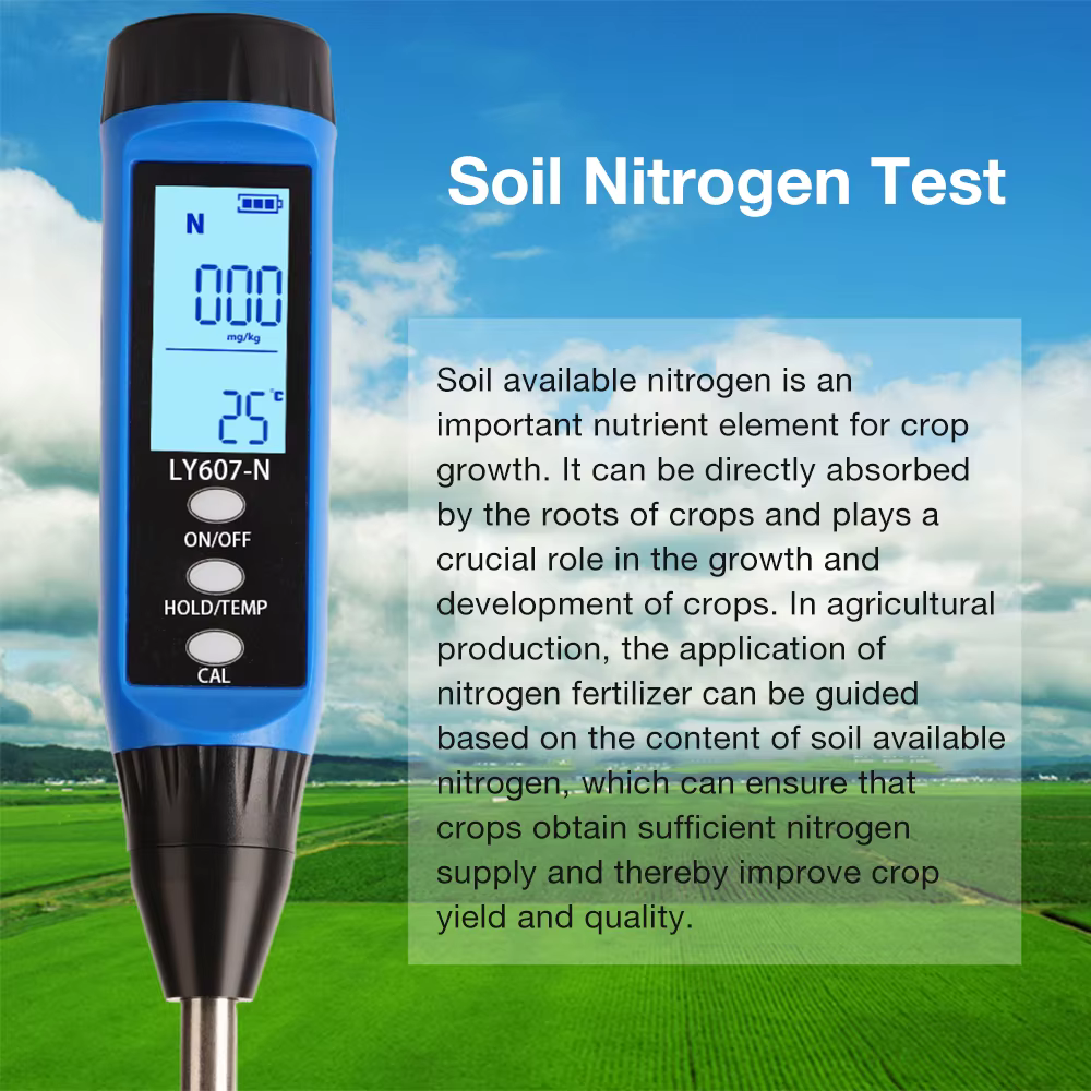 Medidor NPK pH Suelo – Detector Digital Nutrientes Jardinería - imagen 5