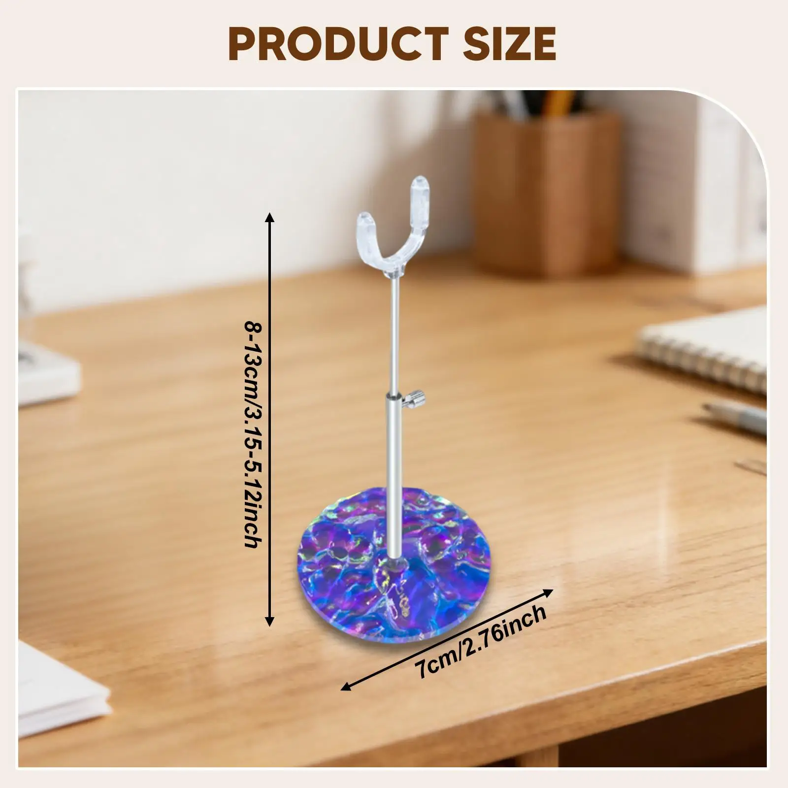 Soporte figura BJD 1/12 – Base resistente para muñecas y accesorios - imagen 4