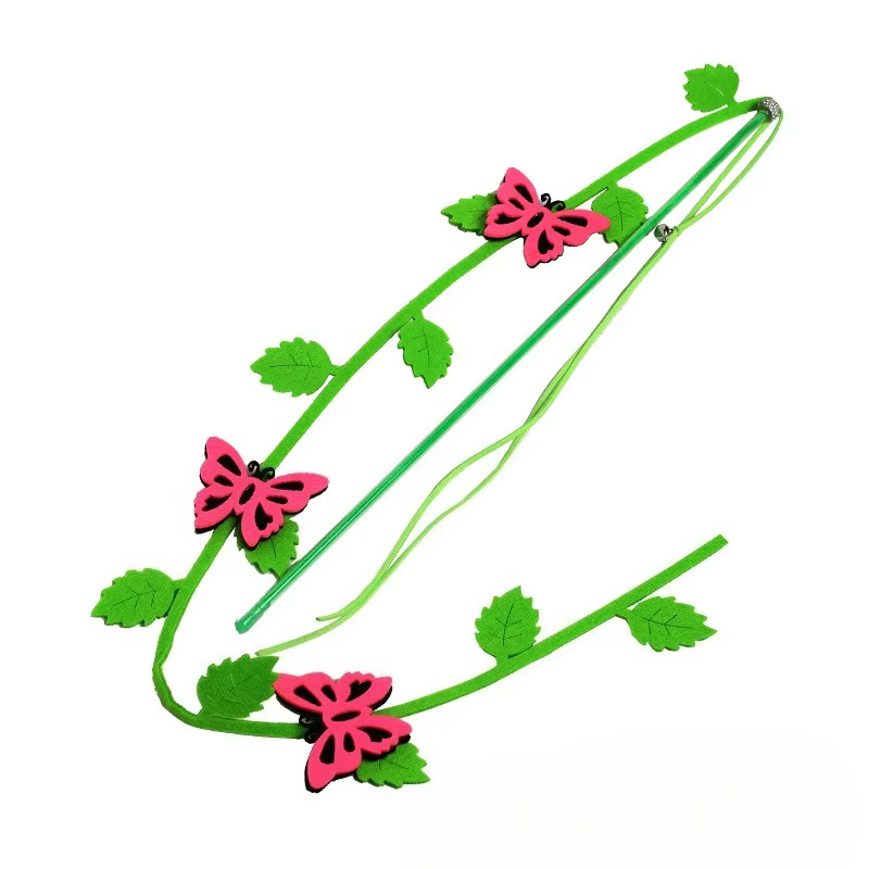 Juguete interactivo para gatos con varitas y campanas sonoras - imagen 2