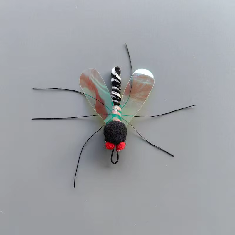Detalle de insecto de peluche