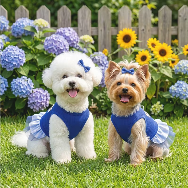 Vestido para cachorro de raza pequeña
