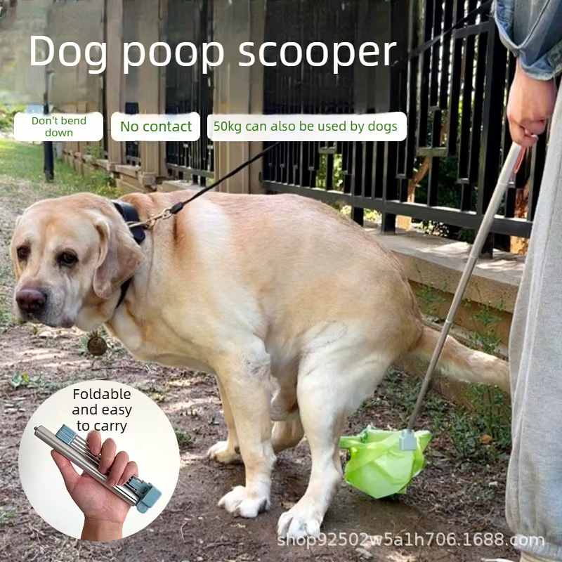 Recogedor de caca portátil para perros con bolsas incluidas - imagen 5