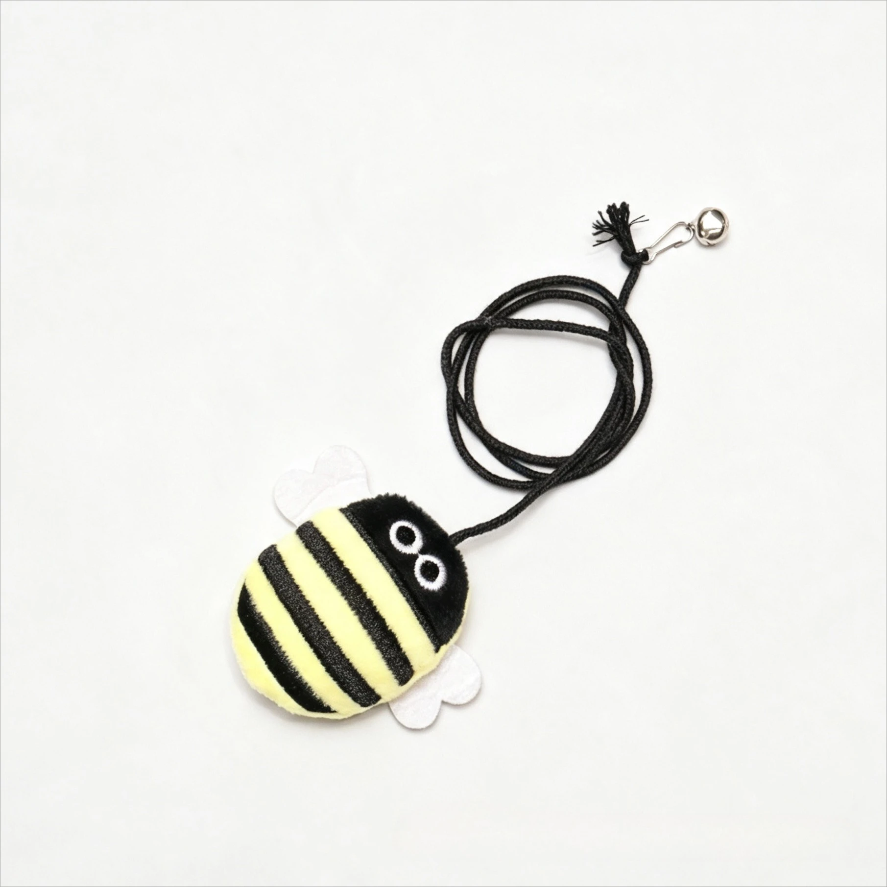 Juguete varita para gatos con insectos de peluche - imagen 2