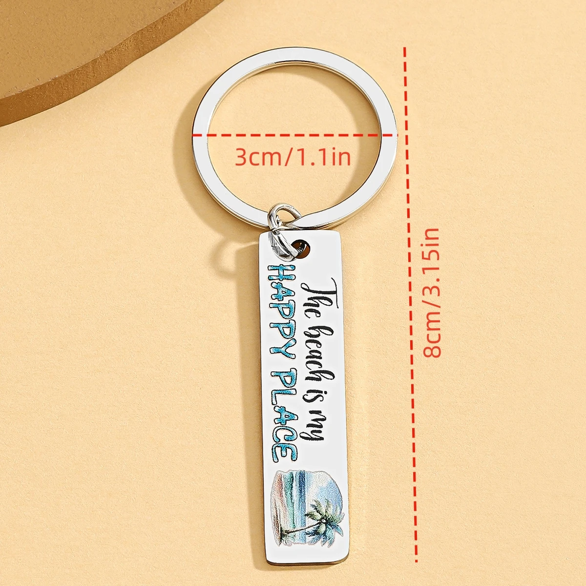 Llavero playa personalizado para niños y niñas, regalo veraniego - imagen 2