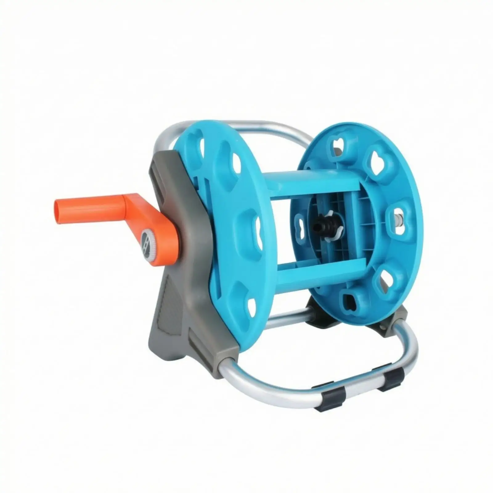 Carrete para mangueras portátil con asa – Compacto para jardín - imagen 4
